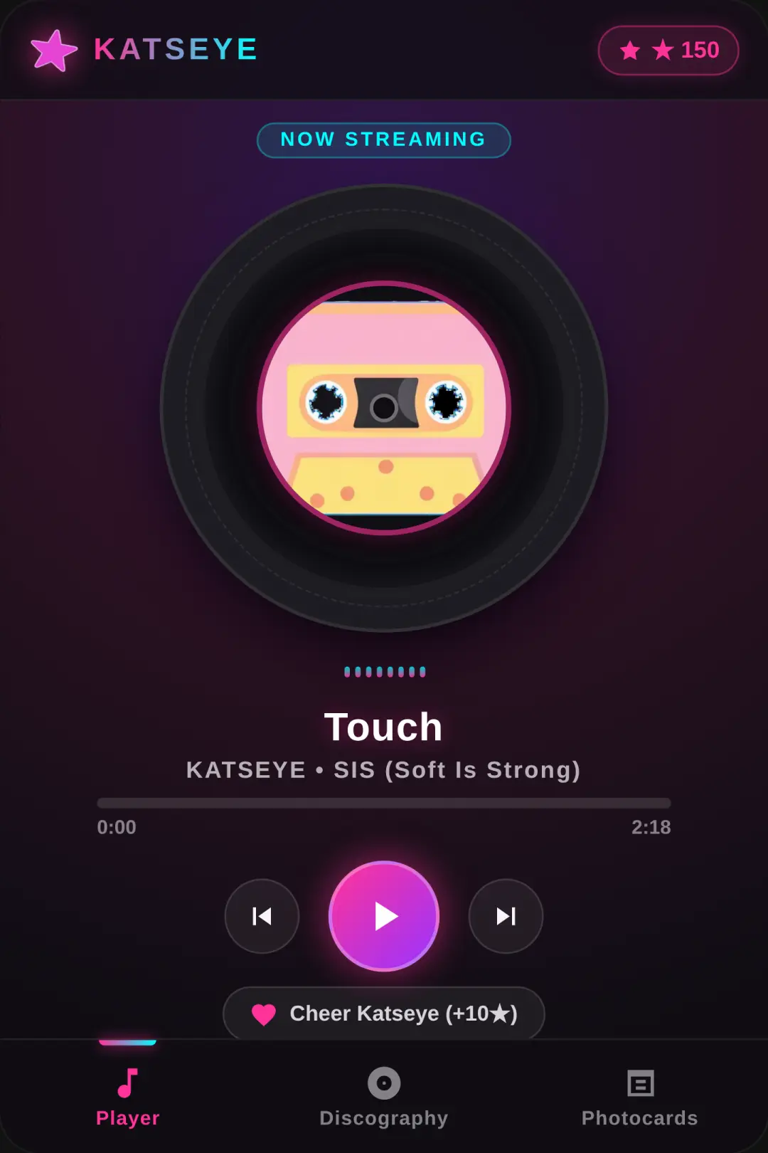 KATSEYE Official Music Player & Collection cover
