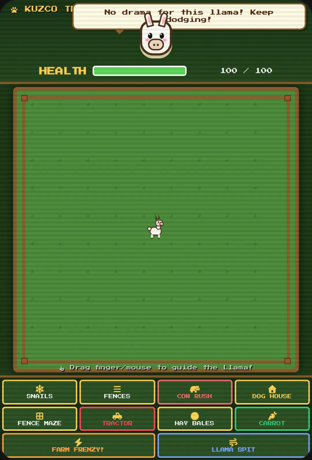Llama Farm Dash: Obstacle Dodge cover