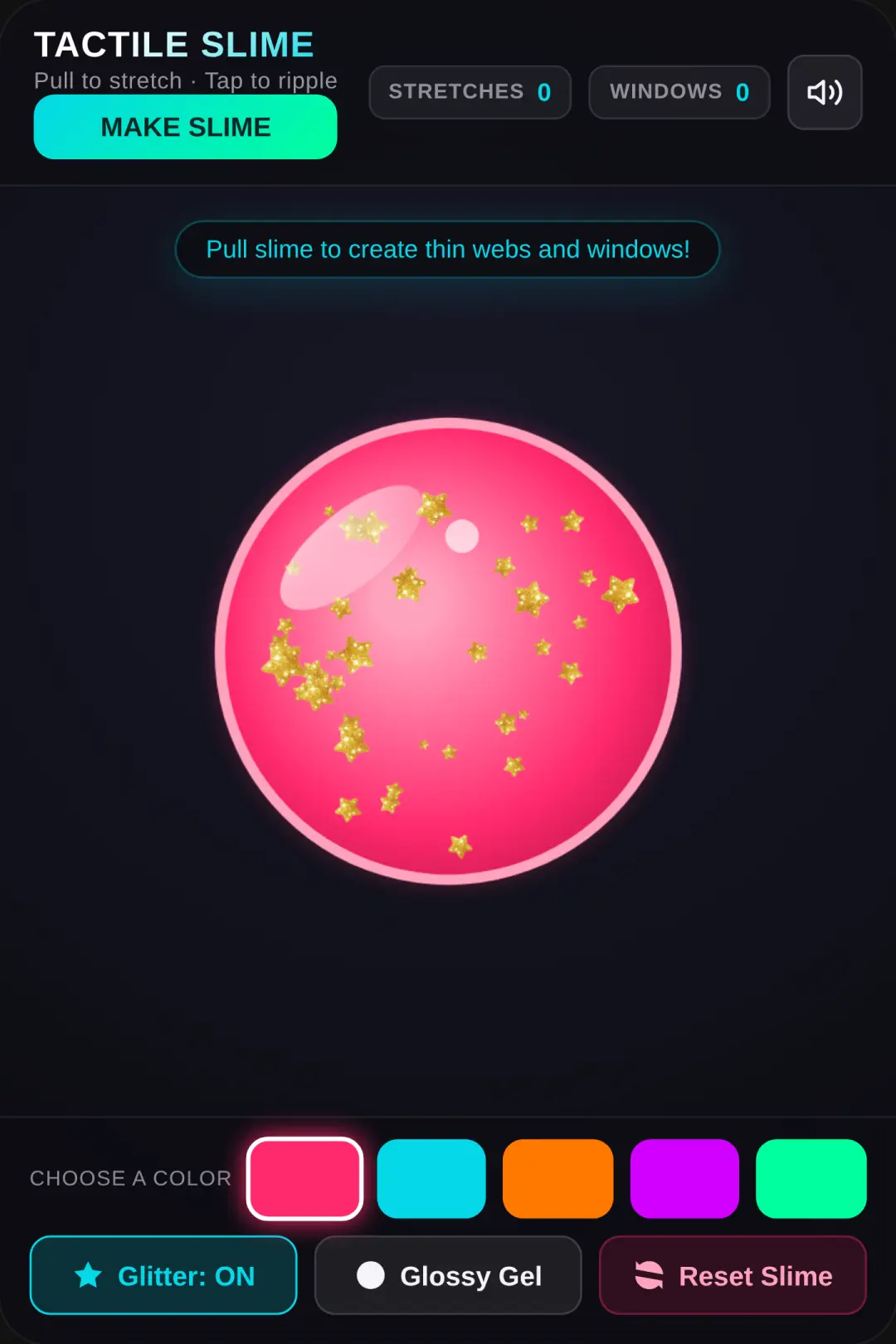 Tactile Slime Studio cover