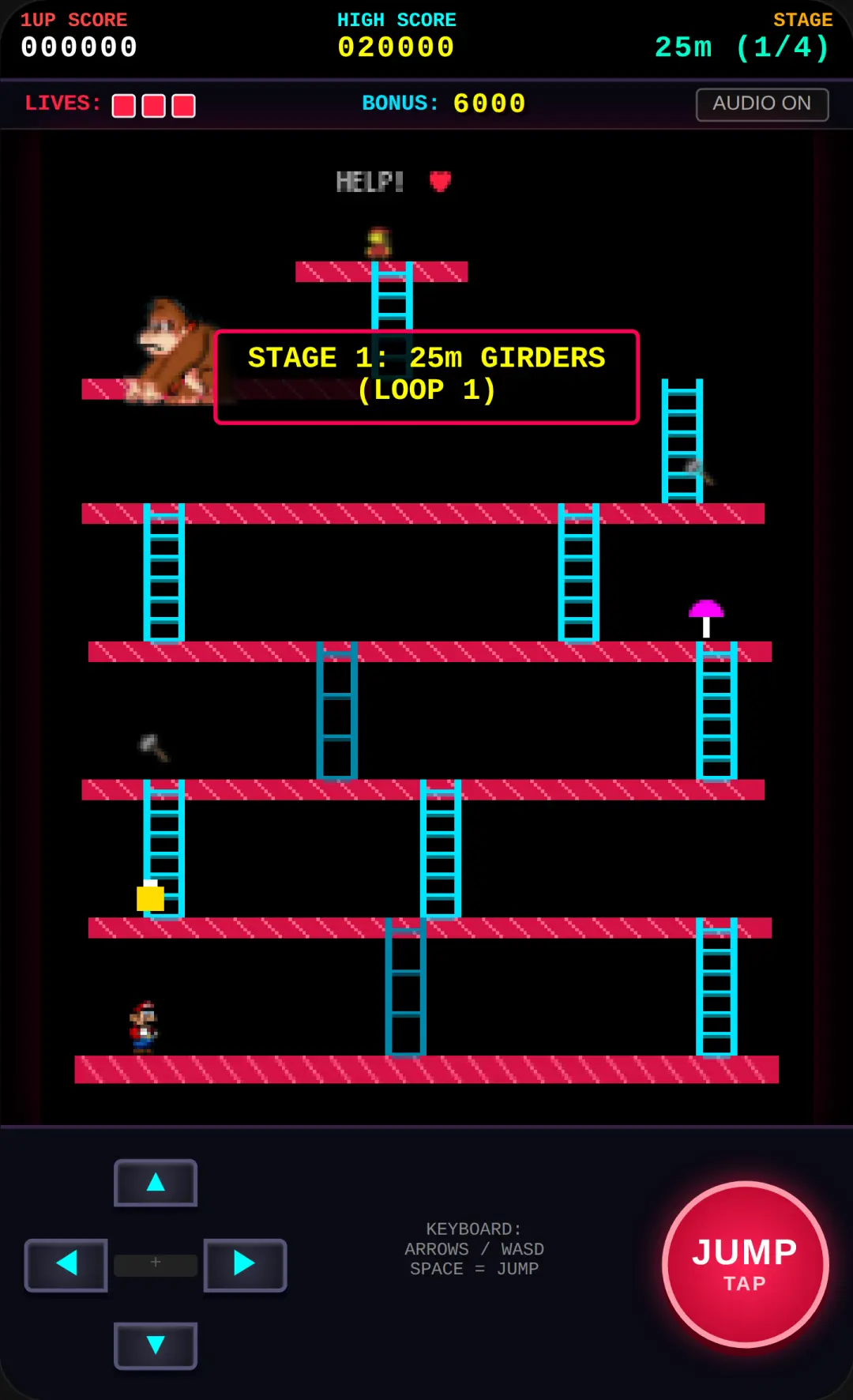 Donkey Kong 1981 Arcade cover