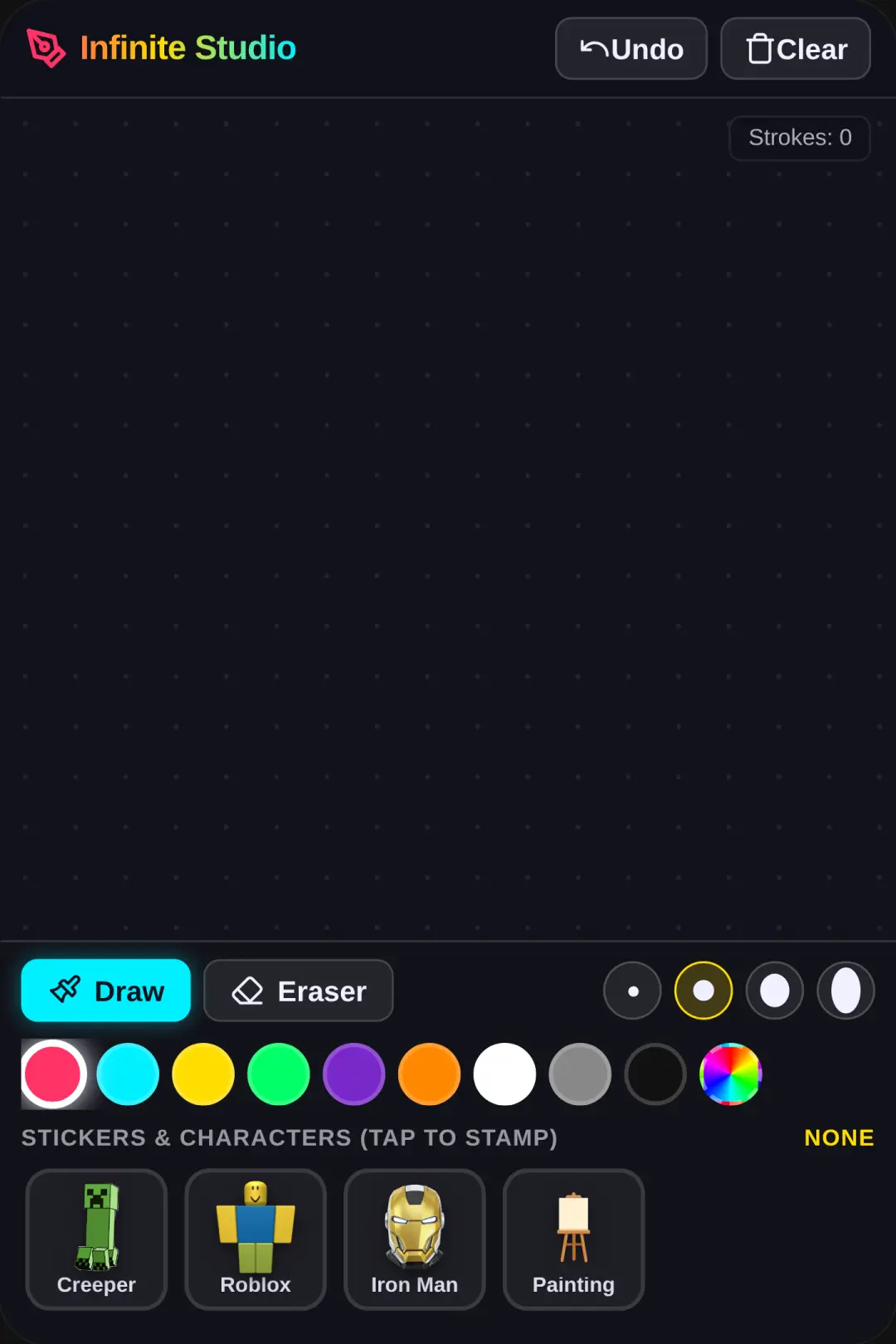 Infinite Creative Canvas cover