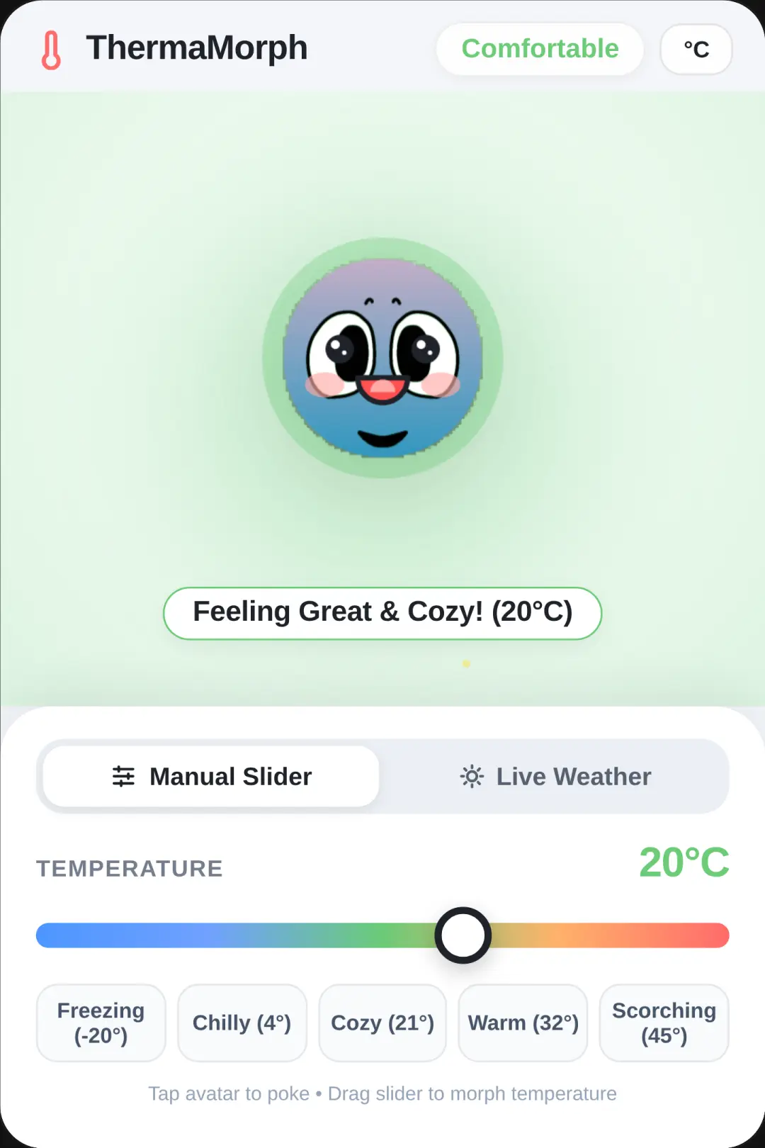 Temperature Avatar make it when the temperature goes hot very hot like 1 million make it the sound very very high like very loud cover
