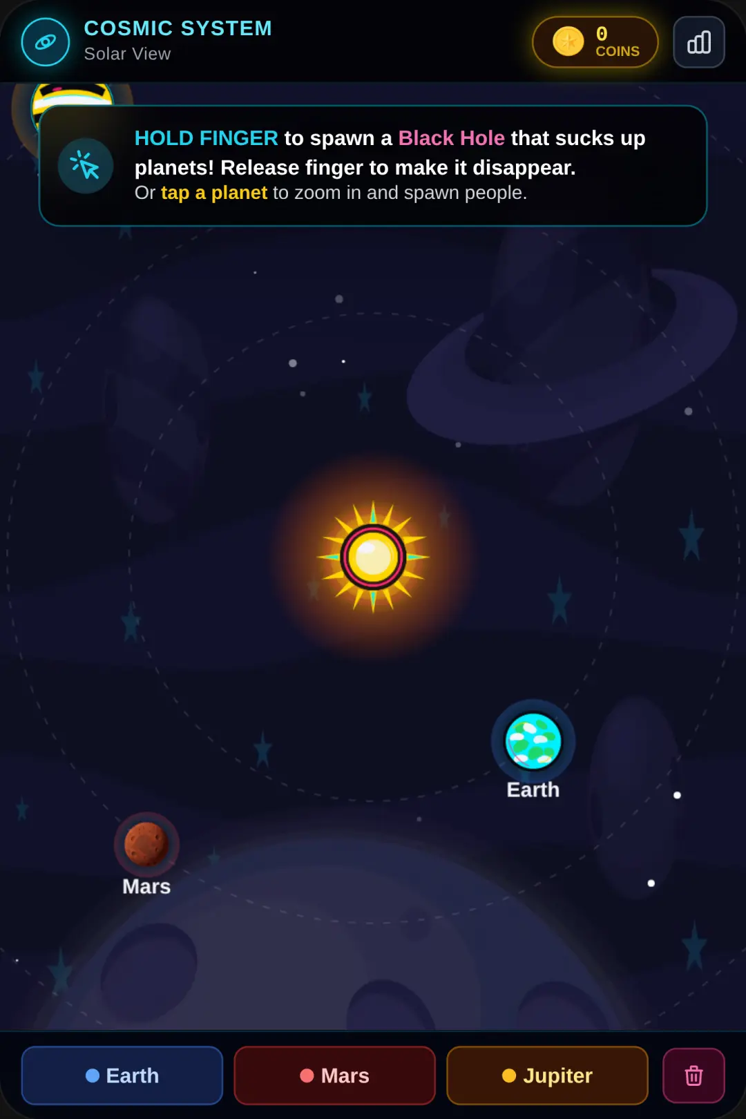 Cosmic Sandbox: Black Holes & Solar System cover