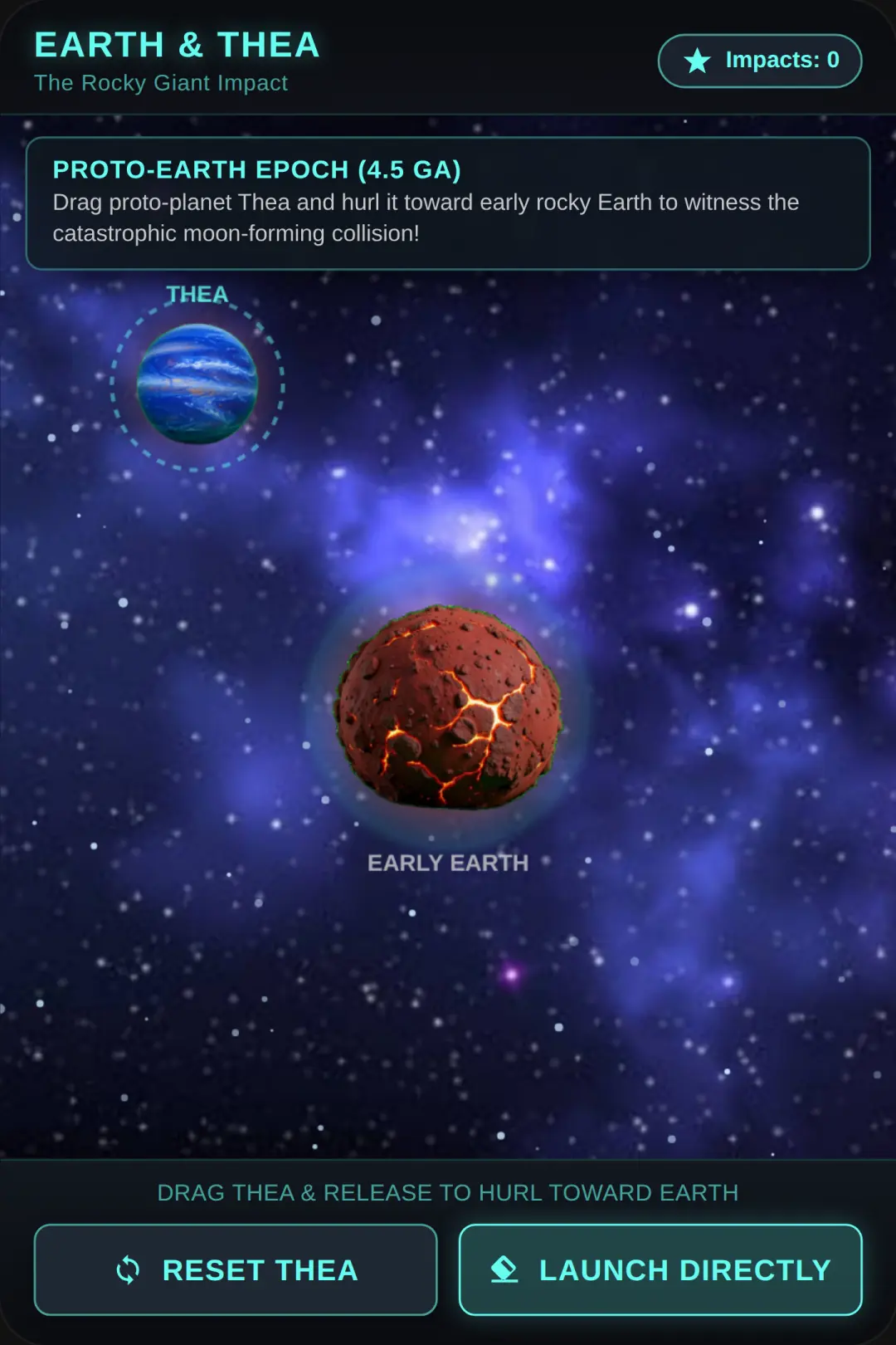 Earth Story: The Giant Impact cover