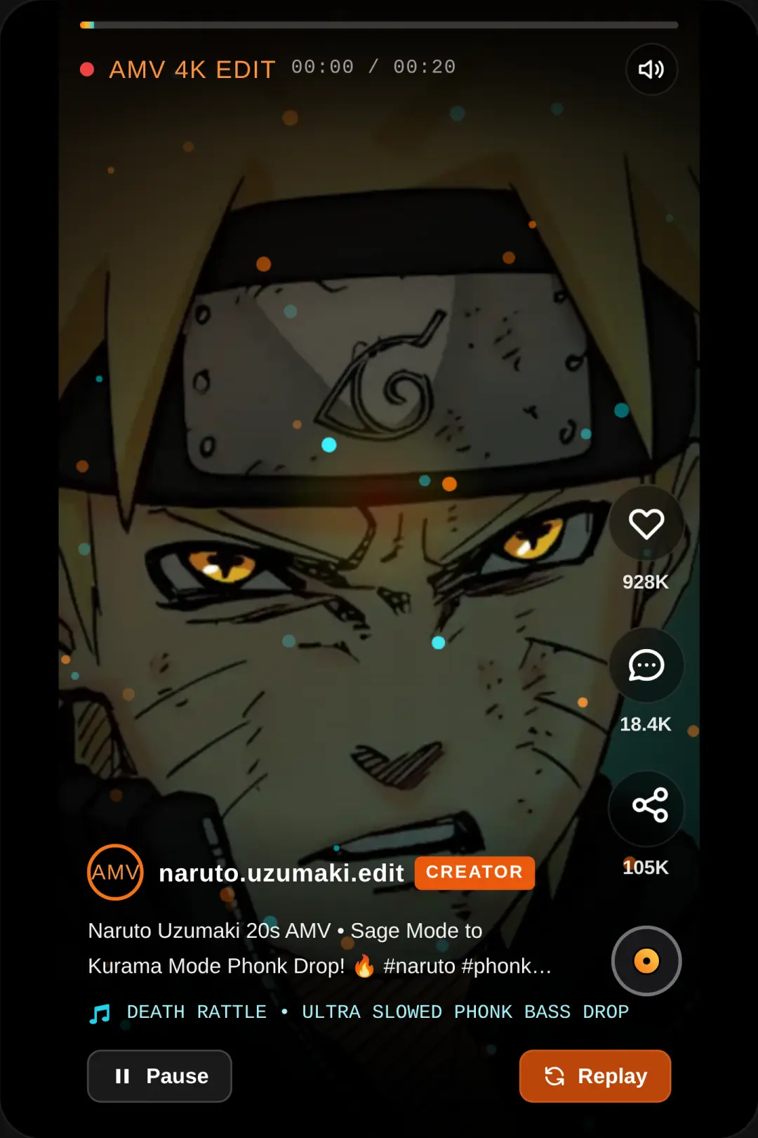 Naruto Uzumaki - 20s Epic AMV cover