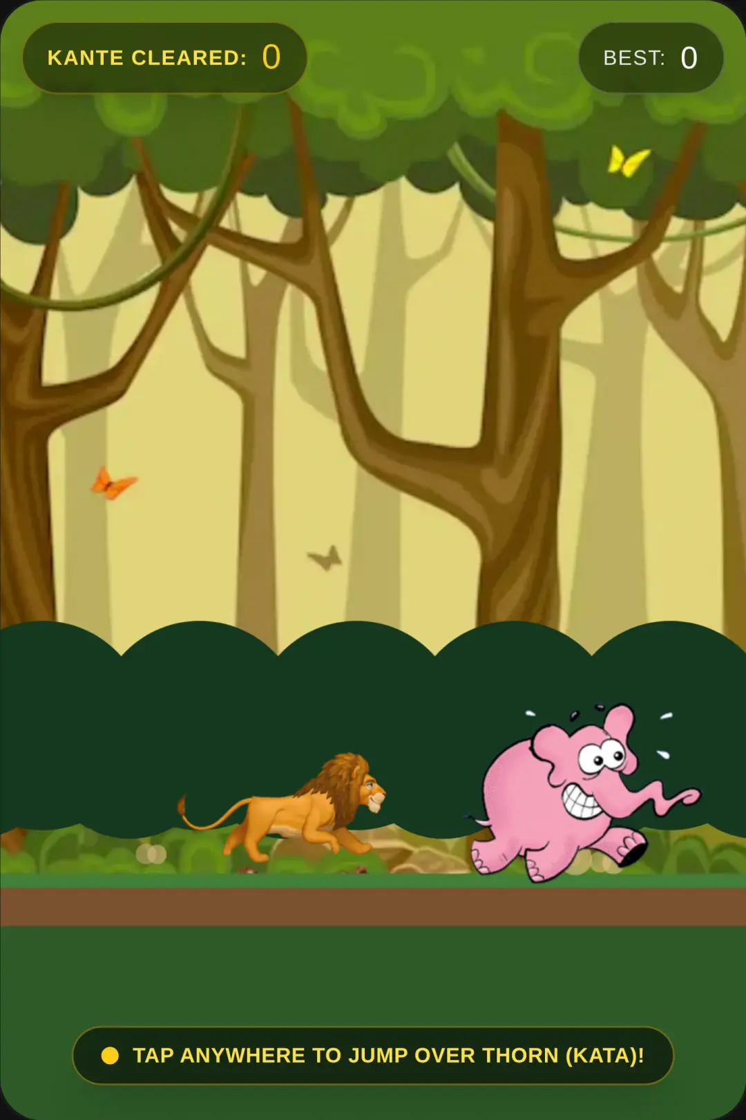 Jungle Chase - Sher vs Hathi cover