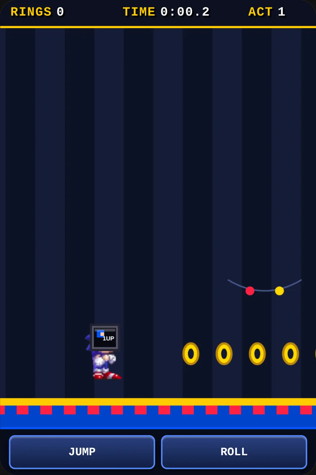 1-Up Head Sonic: Carnival Zone Sprint cover