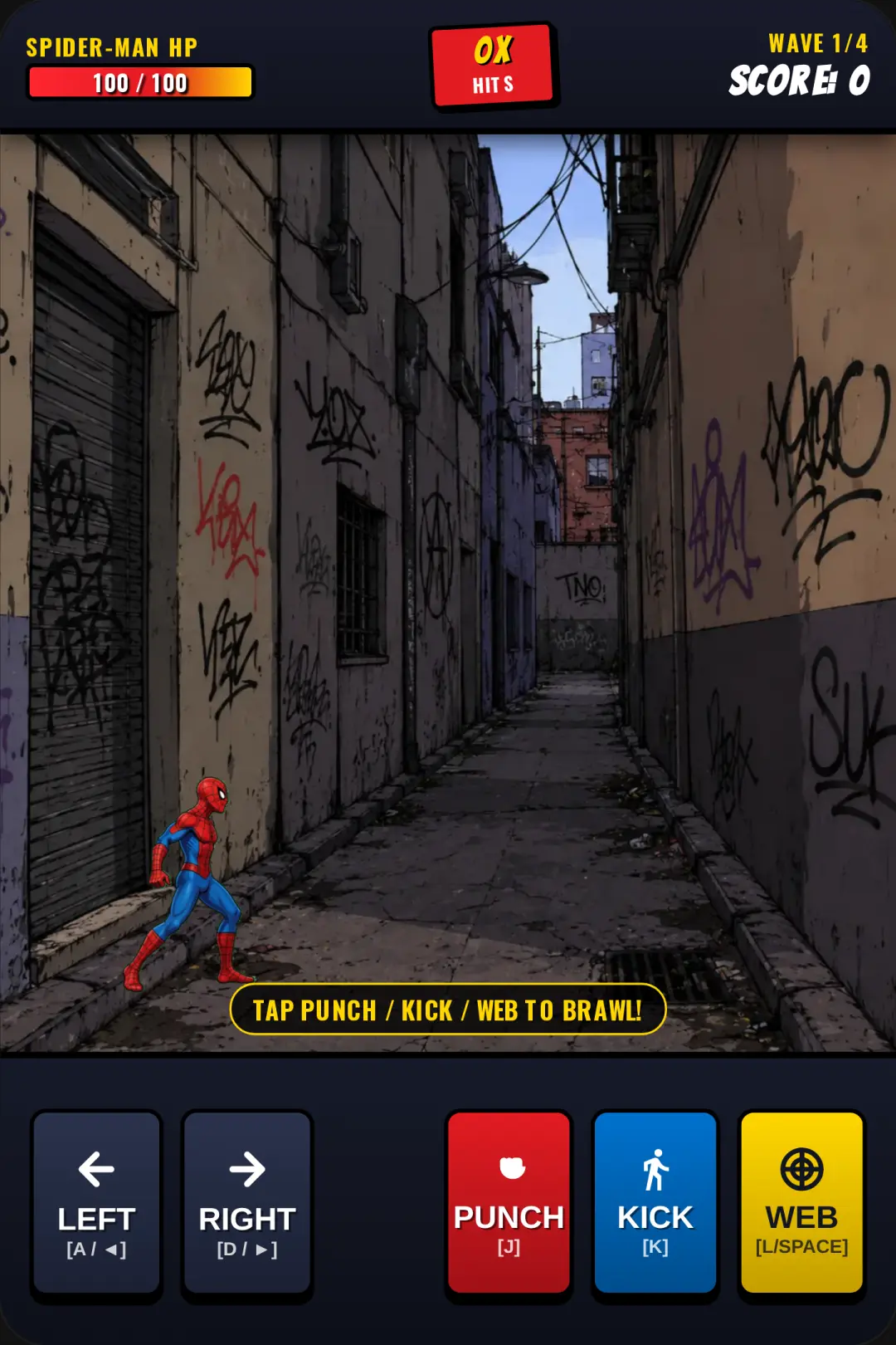 Spider-Man: Alley Brawl cover