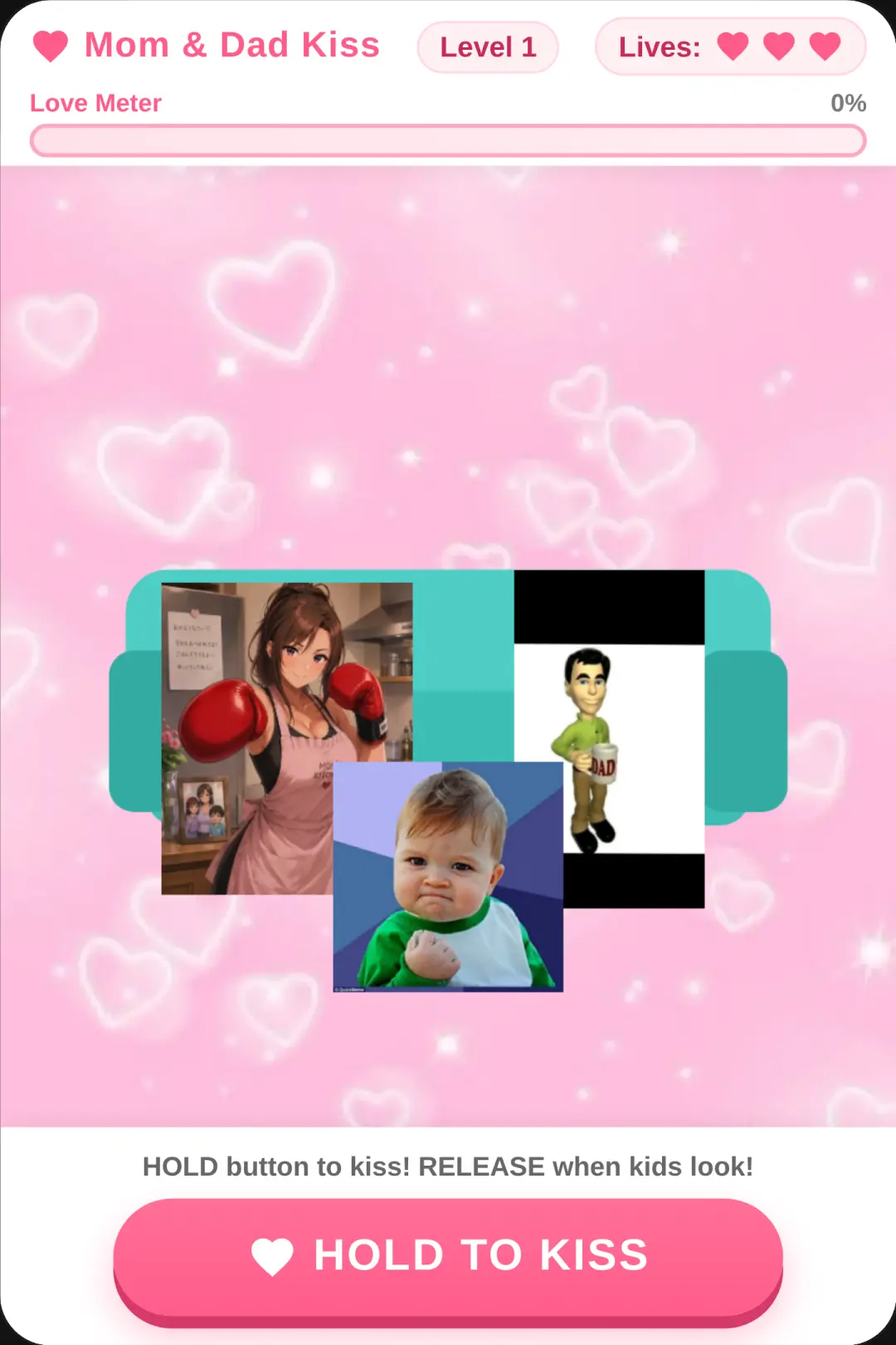 Mom & Dad Kiss cover