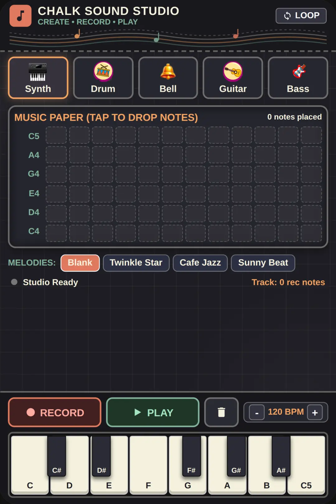Chalkboard Sound Studio cover