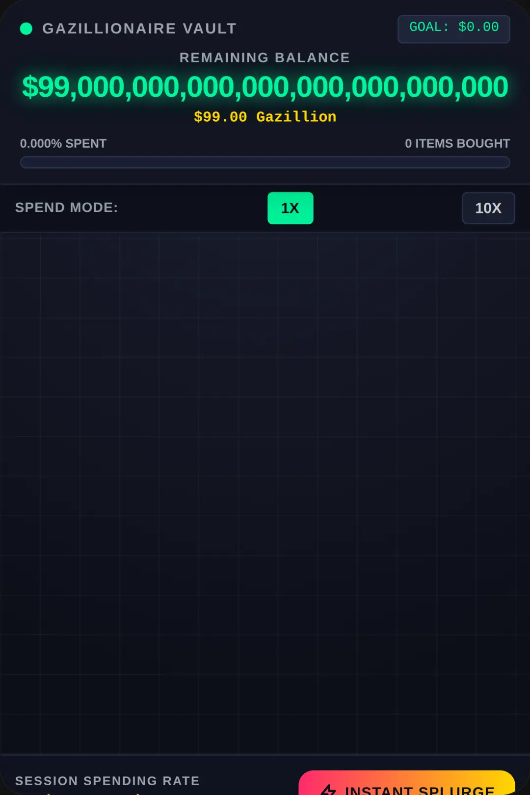 Spend $99 Gazillion cover