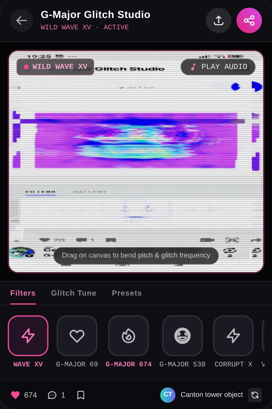 G-Major Glitch Studio cover