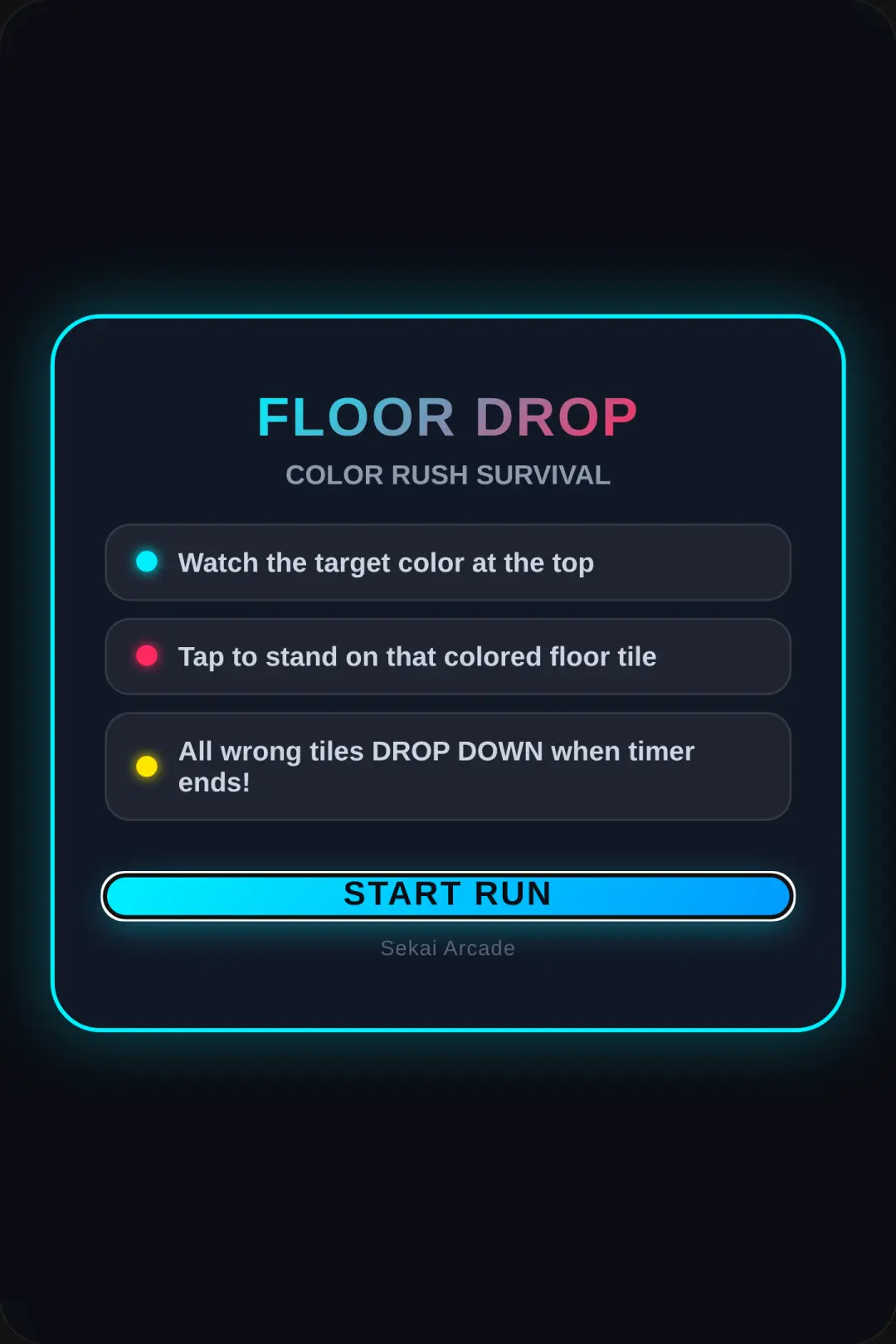Floor Drop Color Rush cover