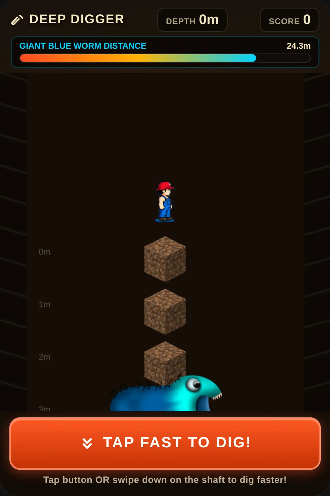 Worm Escape: Dig Faster! cover