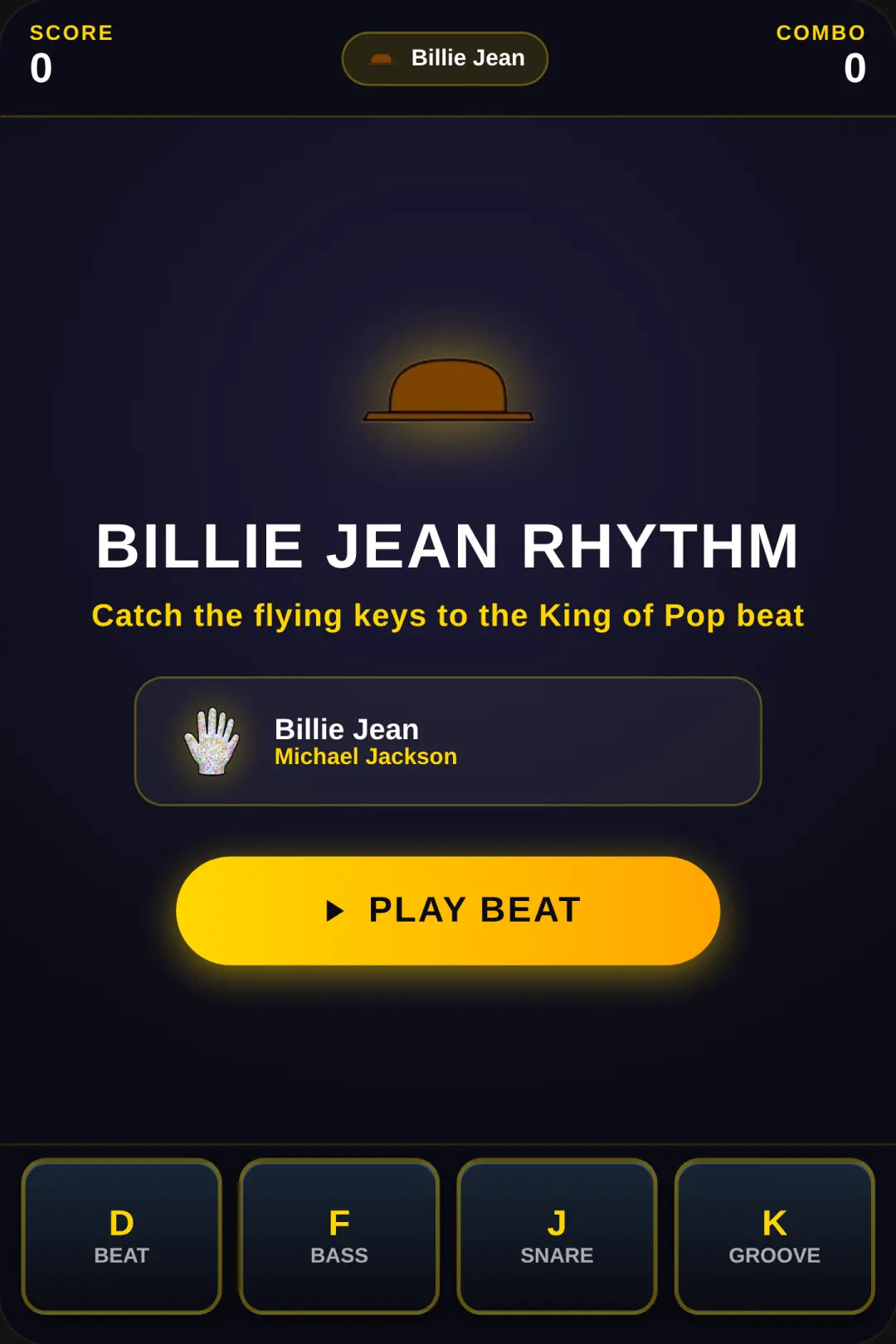 Billie Jean - King of Pop Rhythm cover