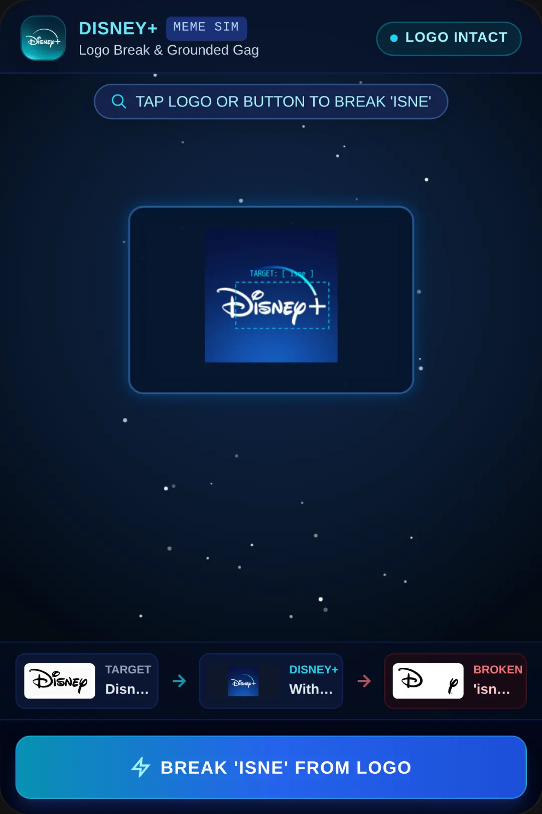 Disney+ Logo Break: 'isne' Gets Grounded cover