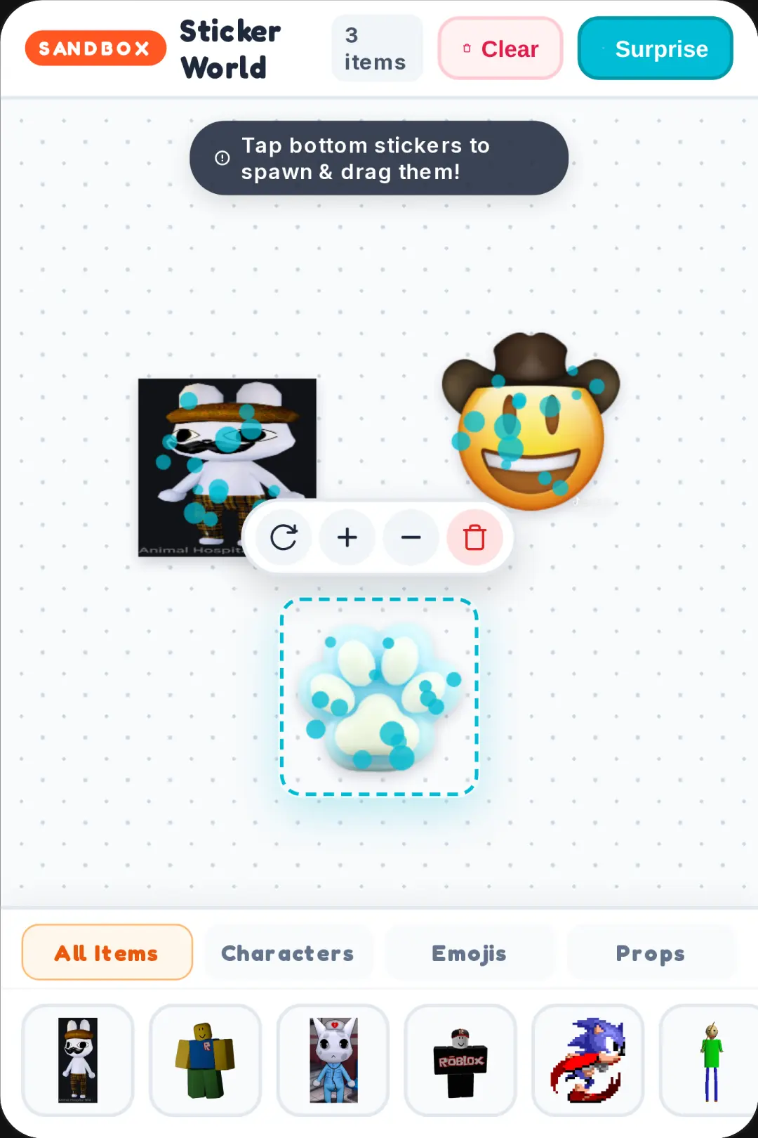 Sticker Sandbox Playground cover