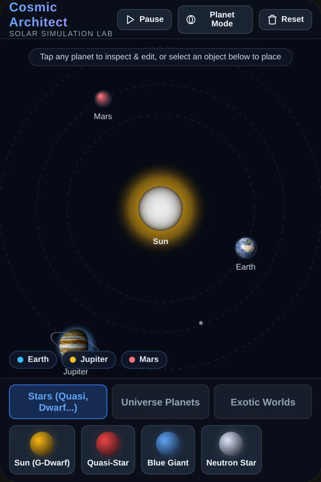 Cosmic Architect: Solar System & Planet Lab cover