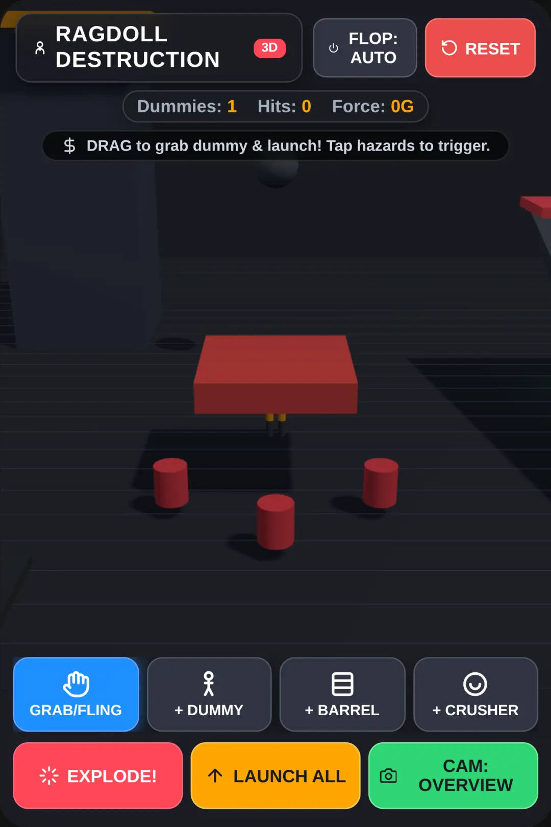 Ragdoll Destruction Sandbox 3D cover