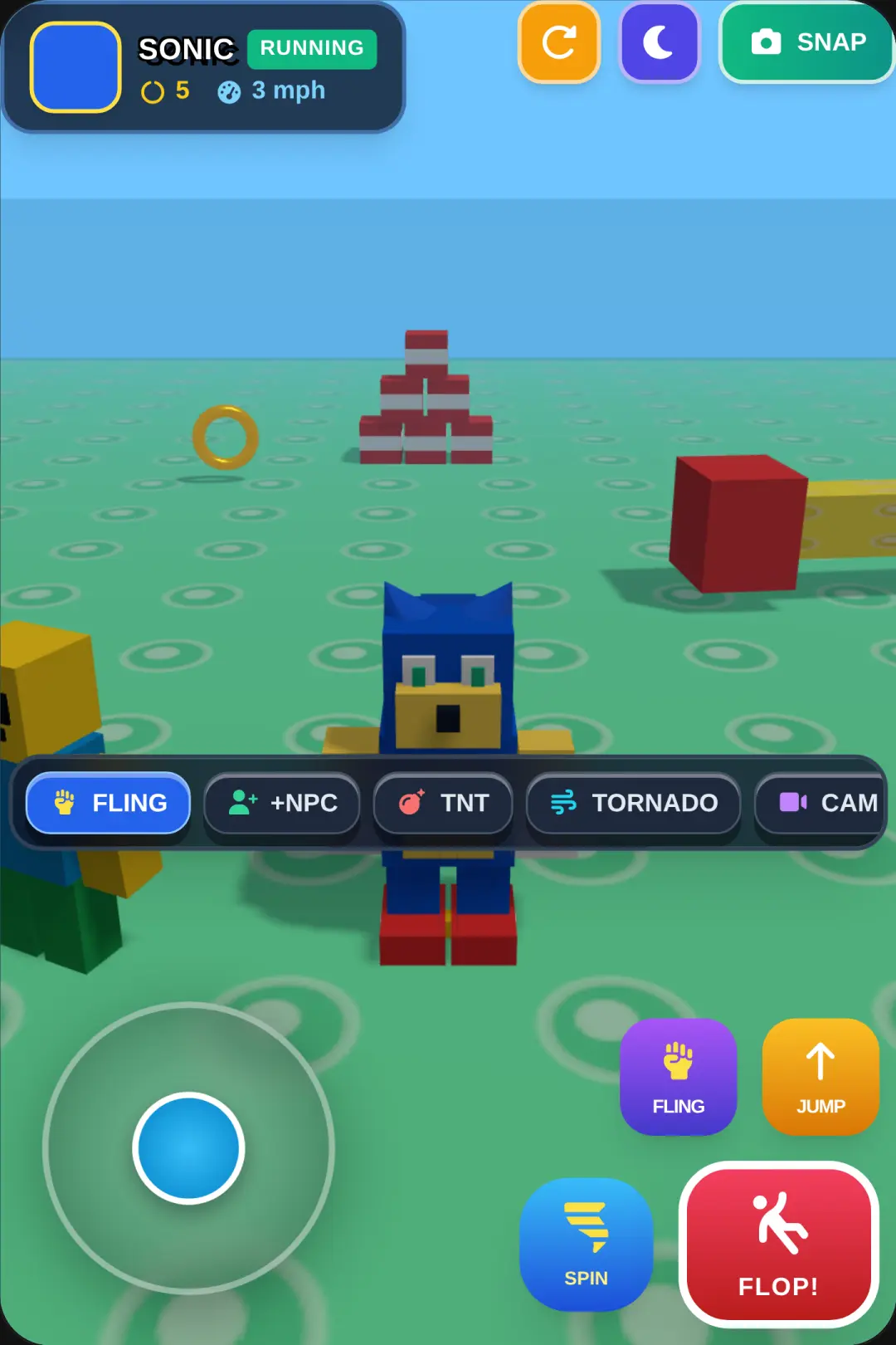 Roblox Sonic Ragdoll Sandbox cover