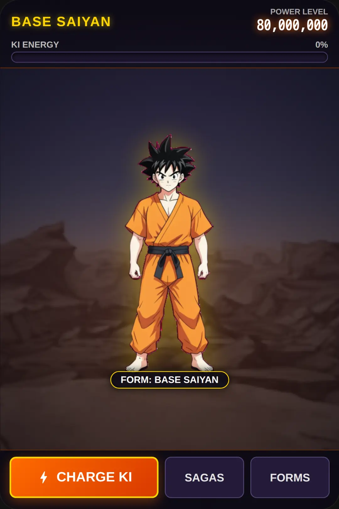 Saiyan Legends: Ki Ascension cover