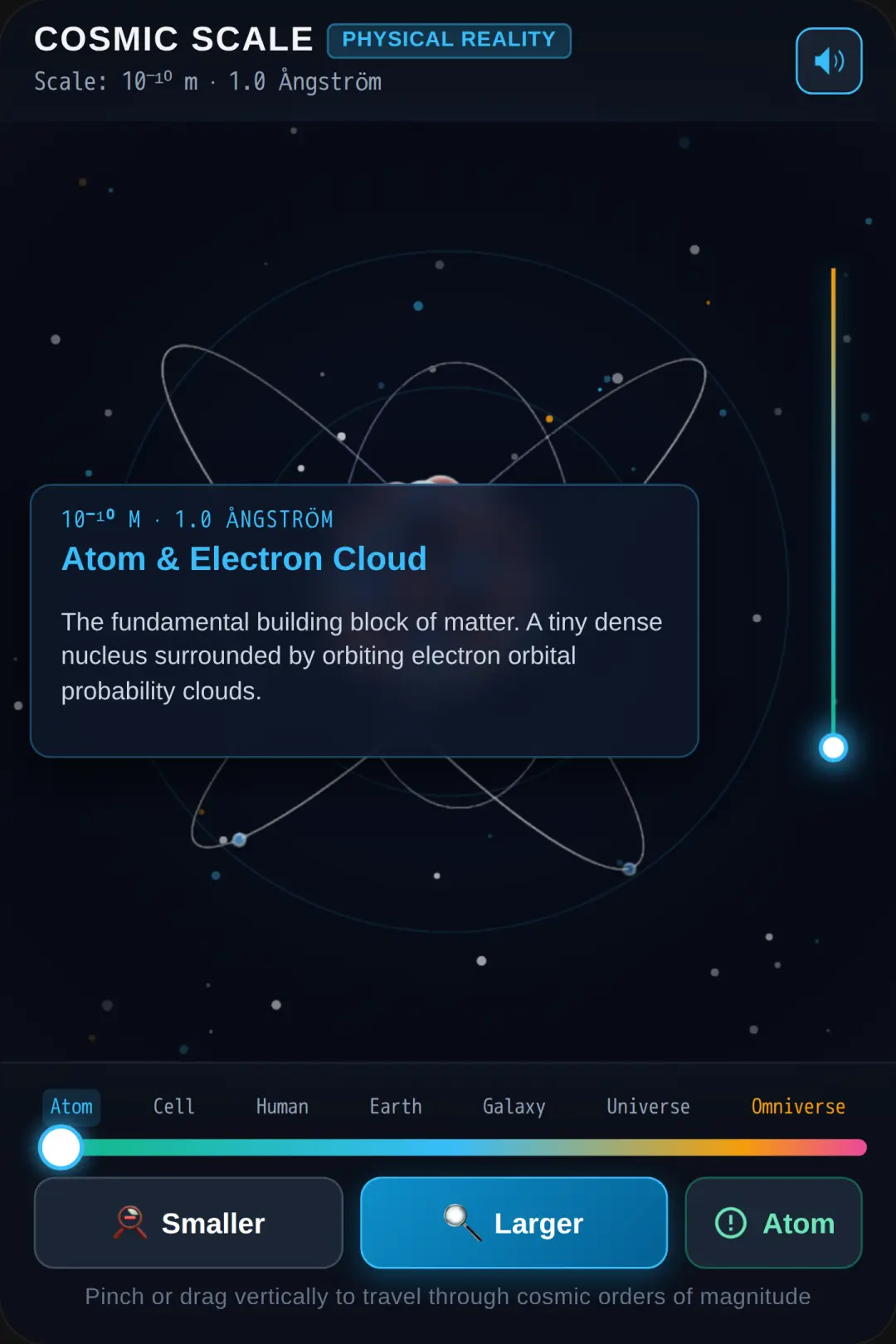 Cosmic Scale: Atom to Omniverse cover