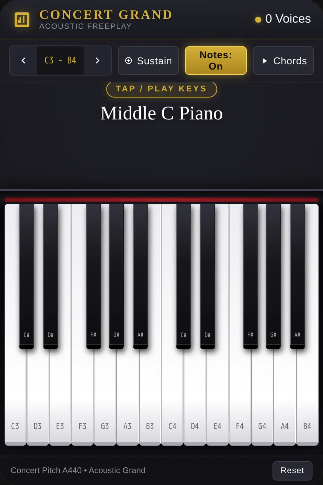 Concert Grand Piano cover