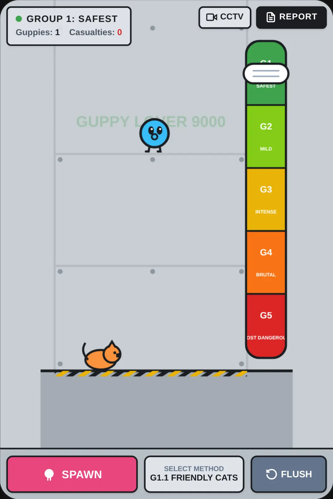 Guppy Containment Sandbox cover