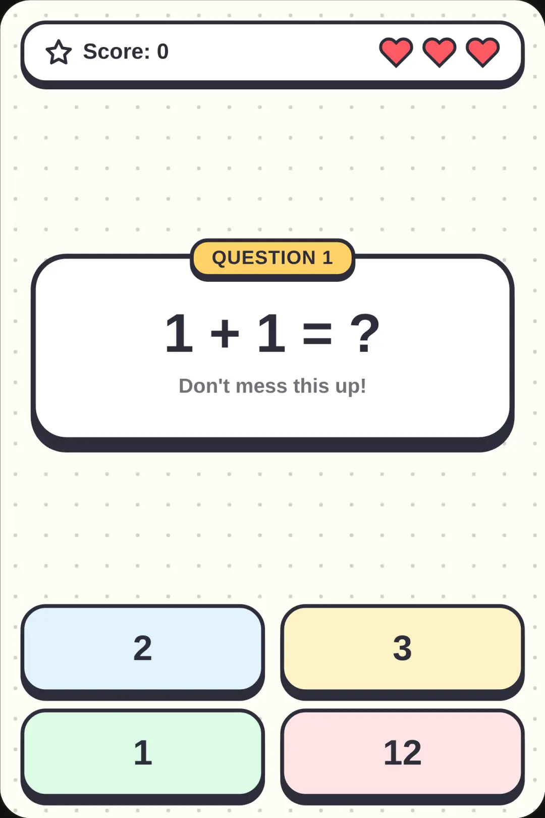 Fun Math School cover