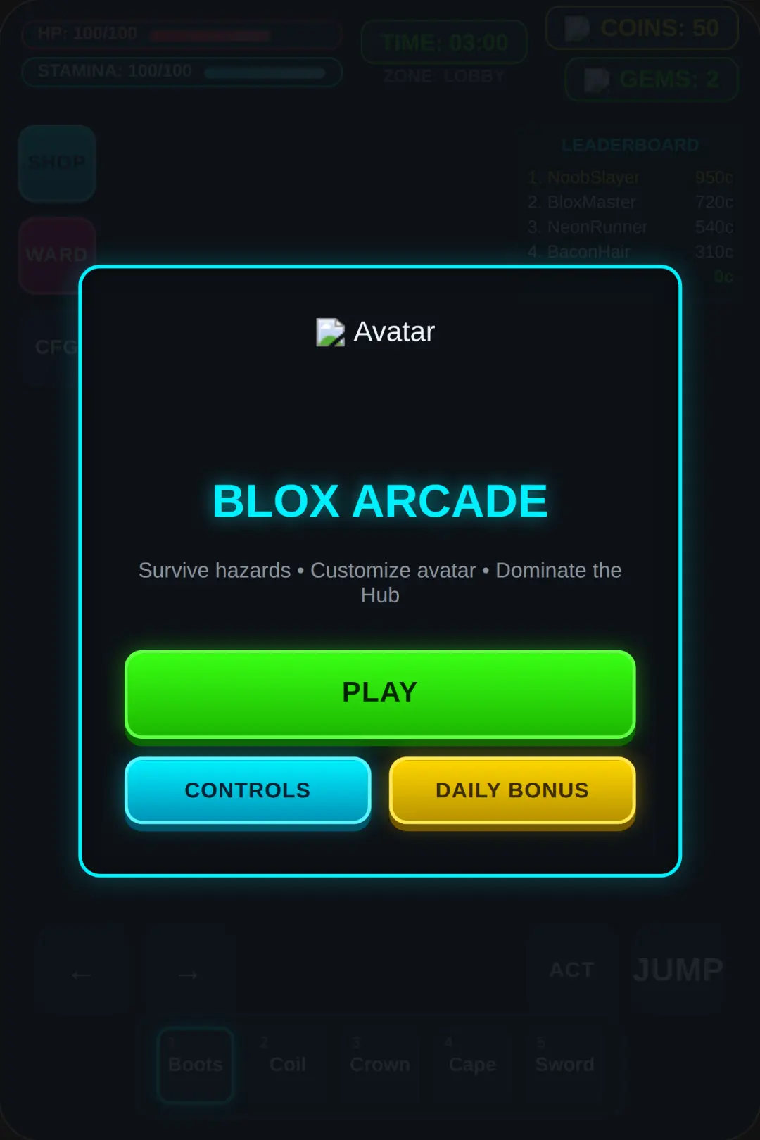 Blox Arcade: Zone Survivor cover