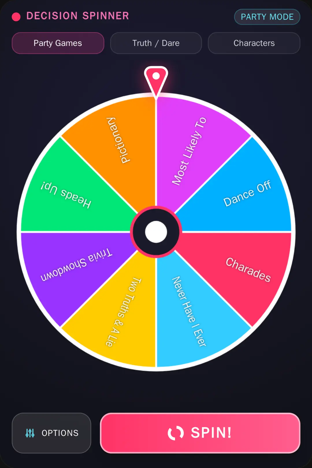 Decision Spinner cover