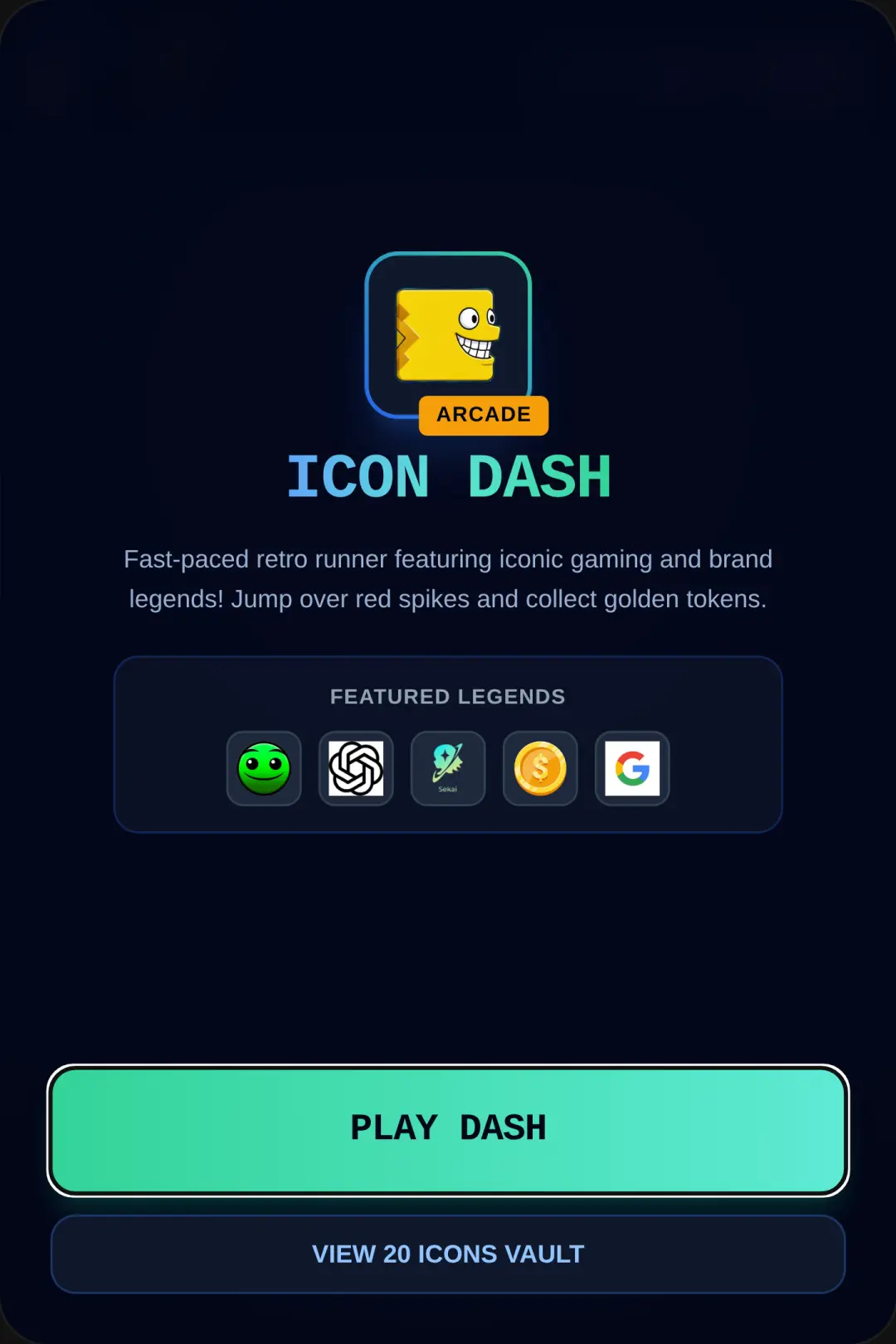 Icon Dash: Gaming Crossover cover