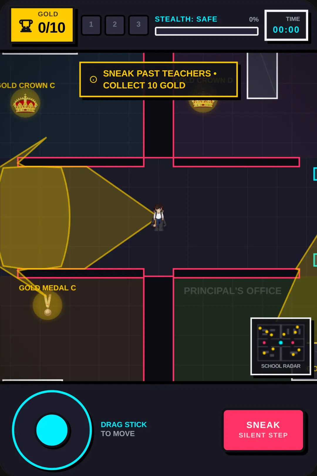 School Stealth: Gold Heist cover