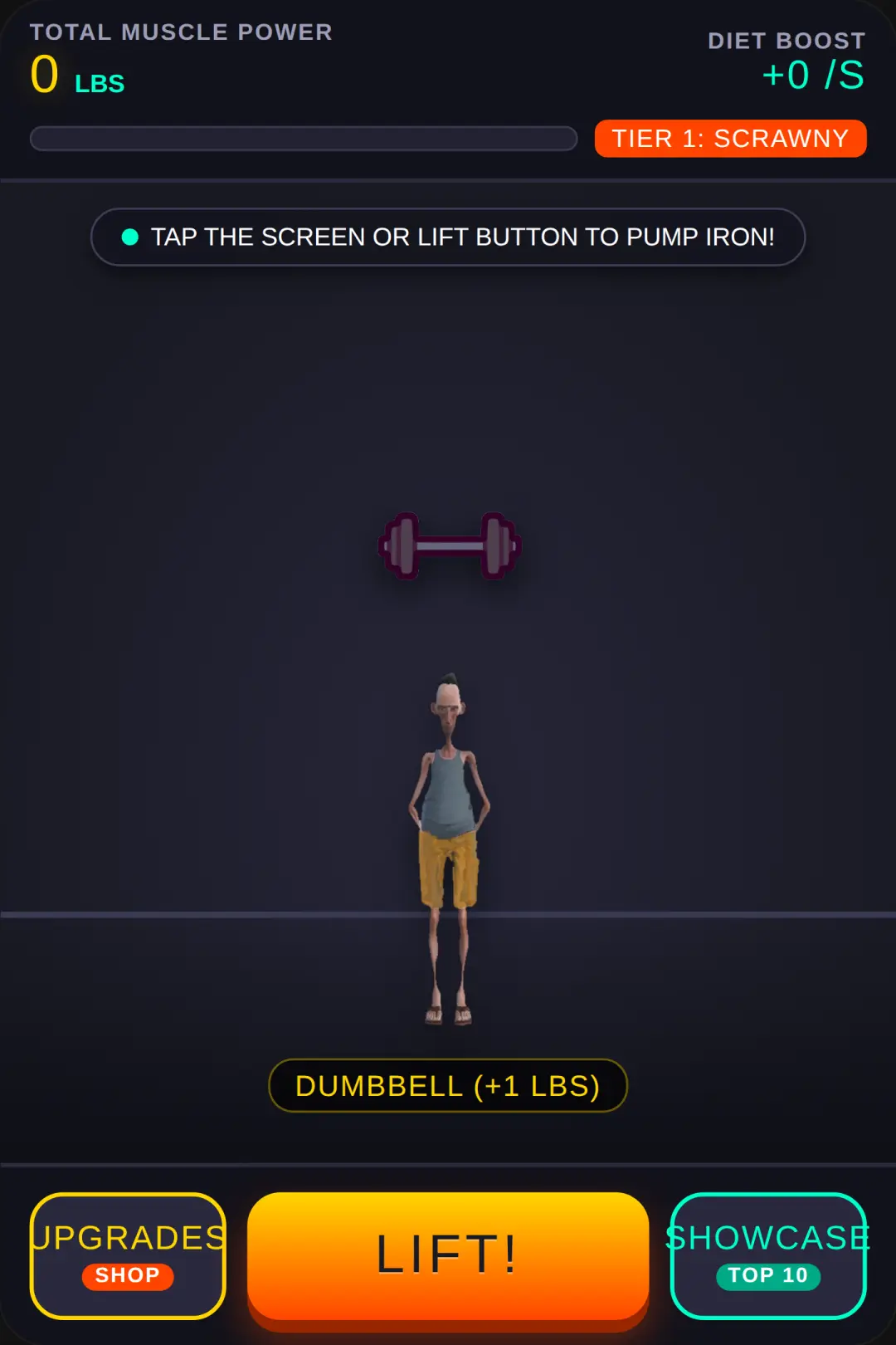 Bodybuilder Clicker - From Scrawny to Cosmic Chad cover