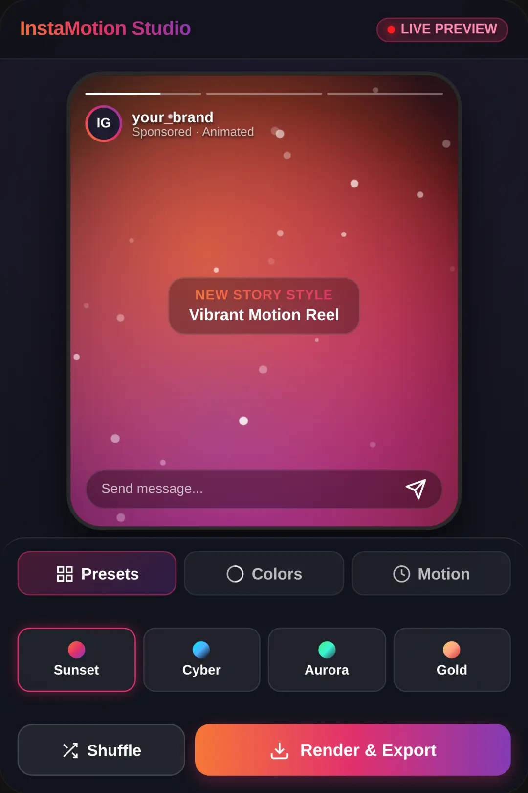 Instagram Background Creator cover