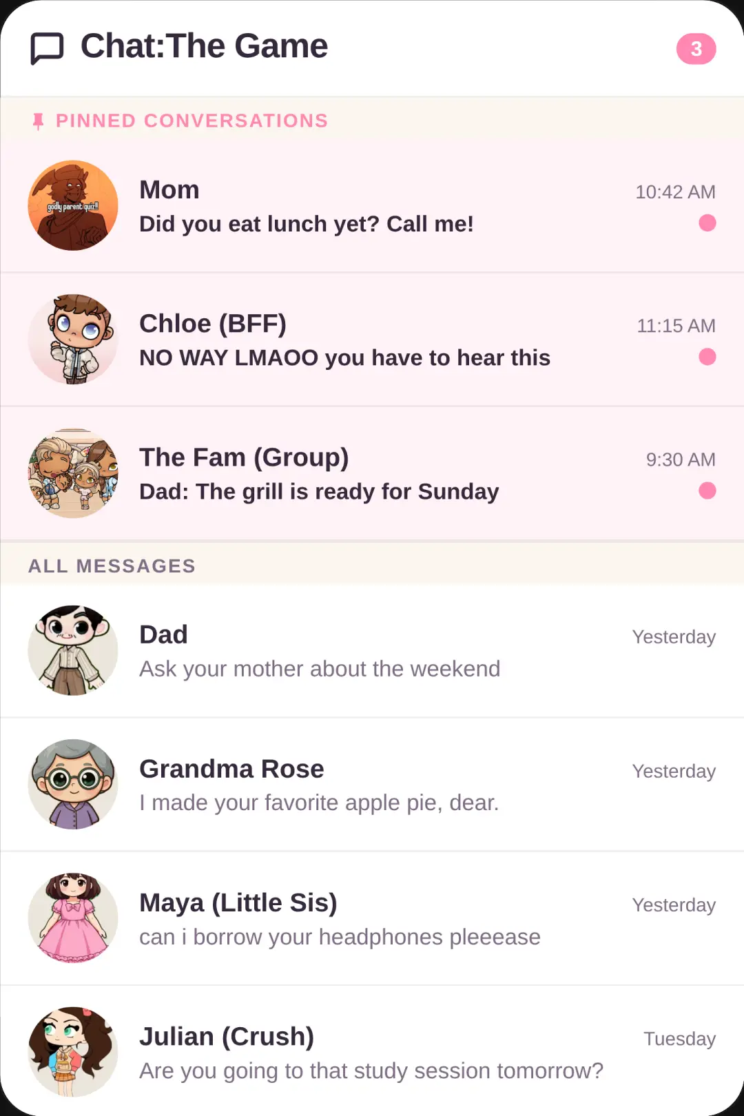Chat Game cover
