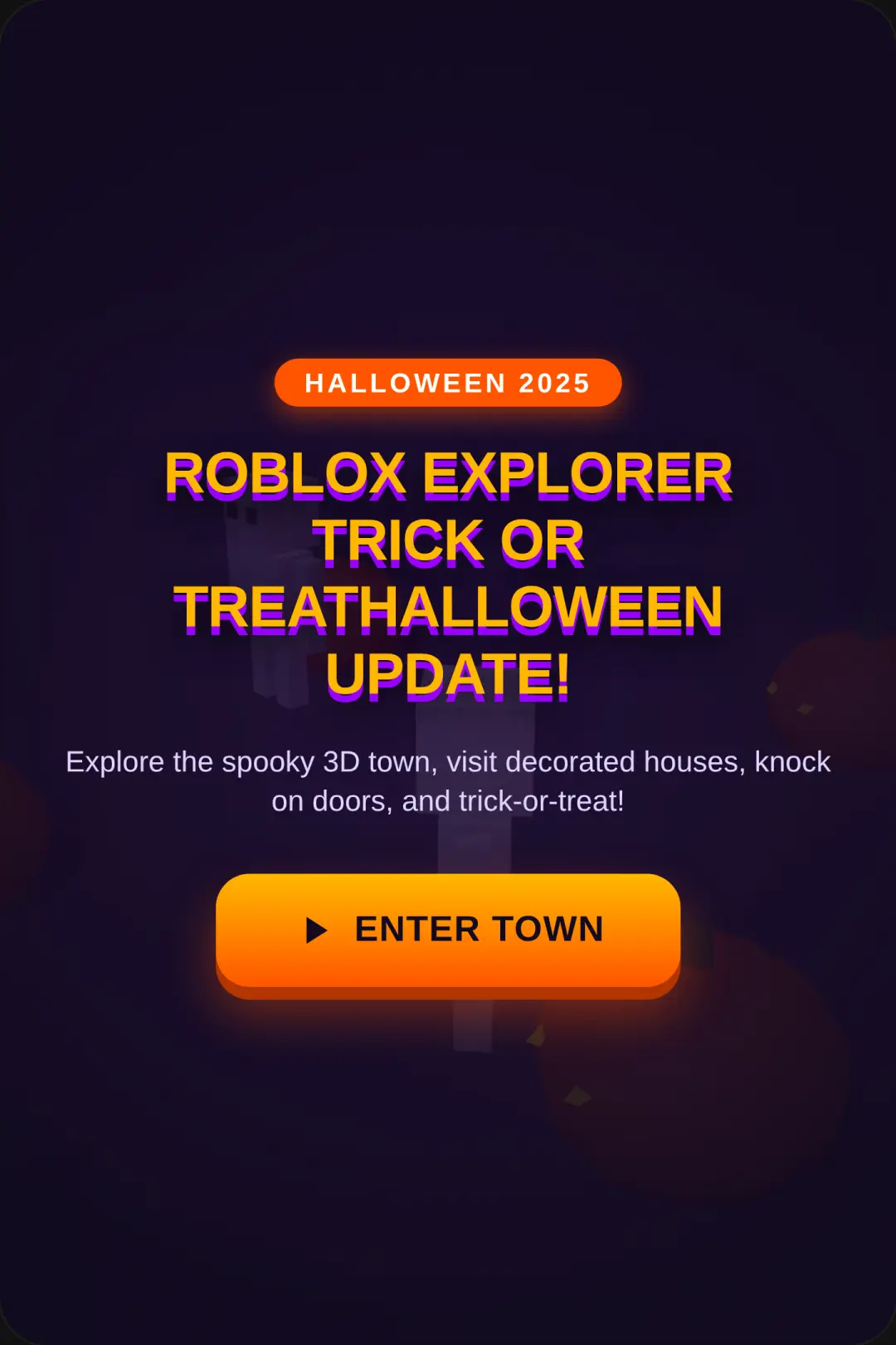 Roblox Explorer - Trick or Treat cover