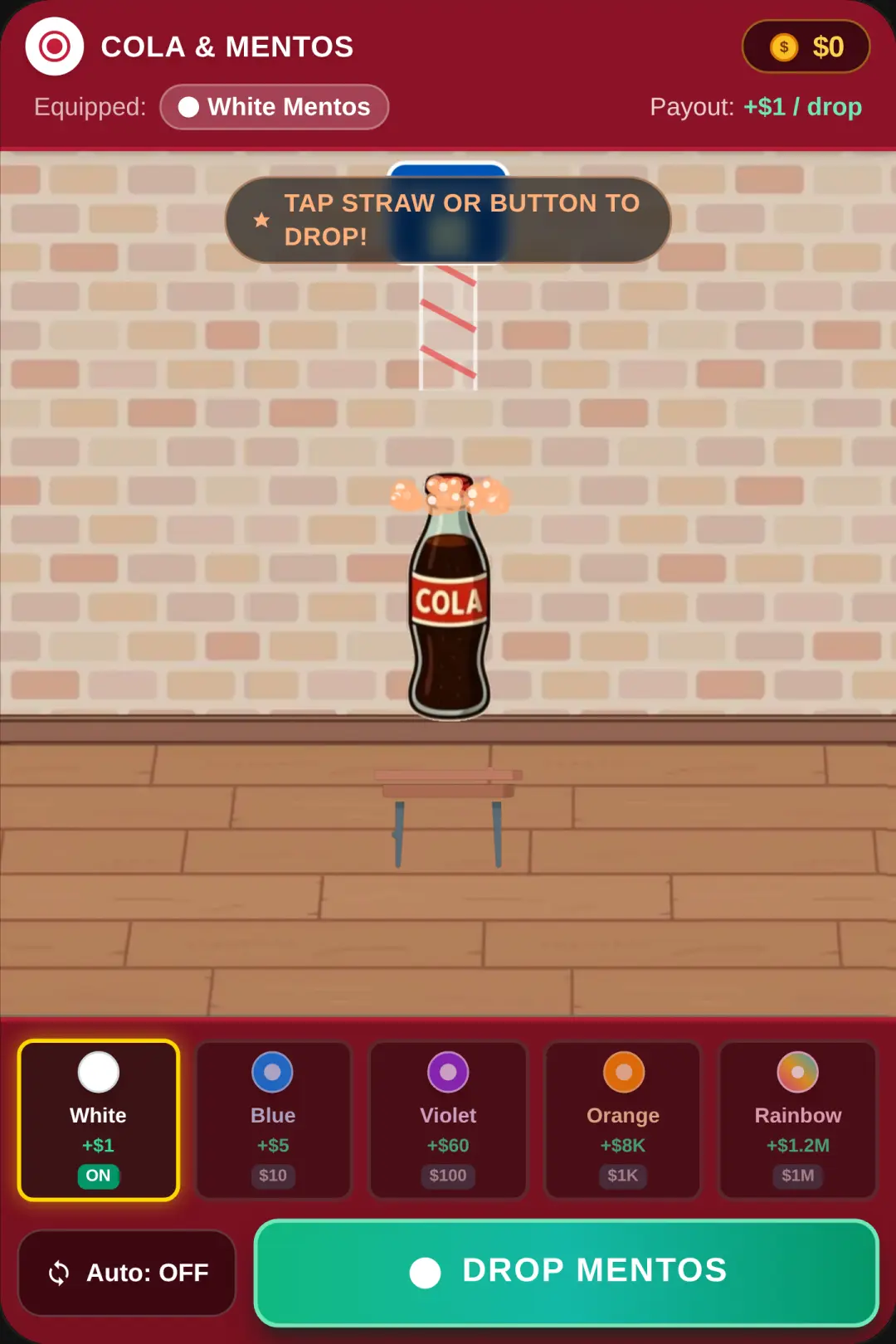 Cola & Mentos Challenge cover