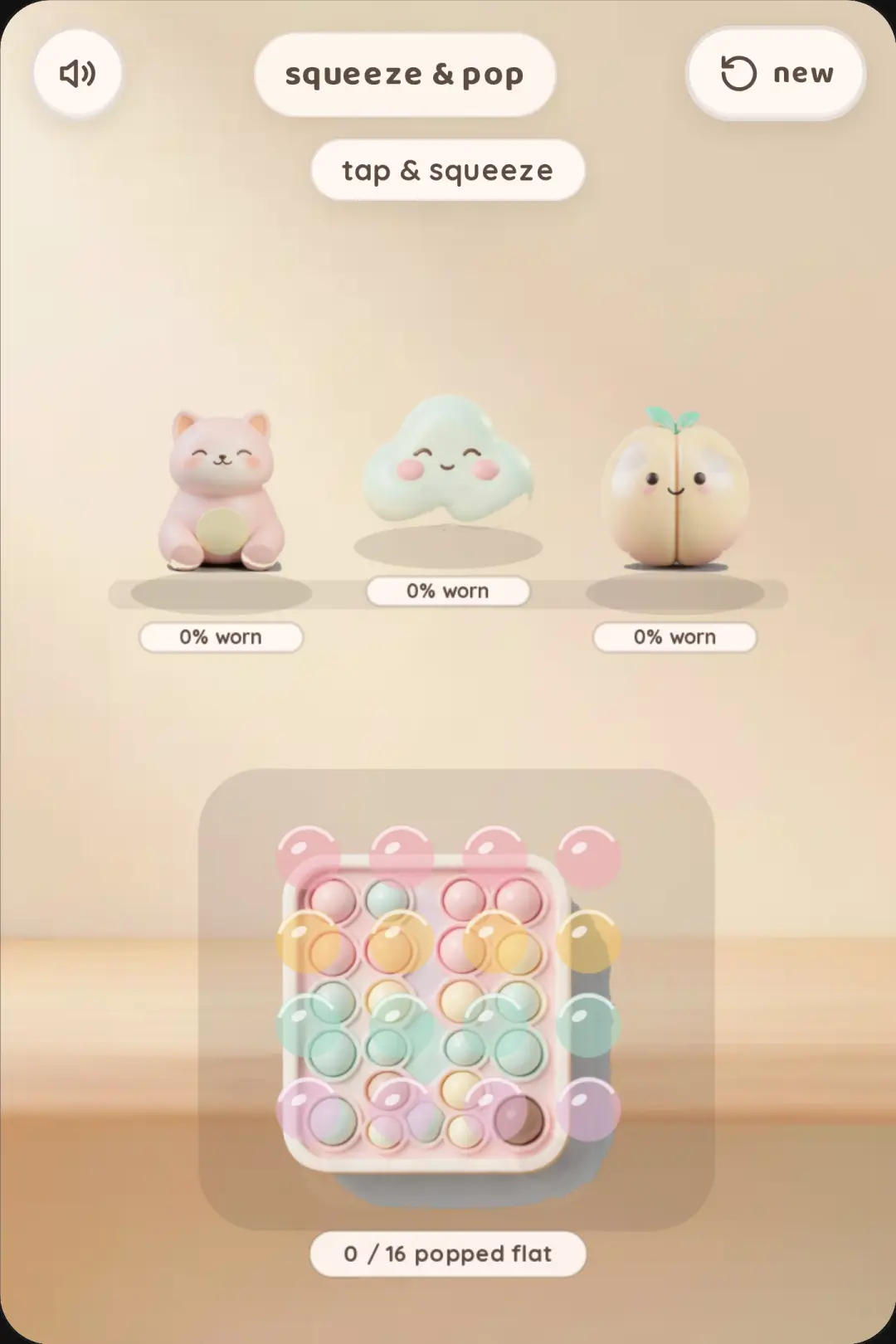 Cozy Fidget Shelf cover
