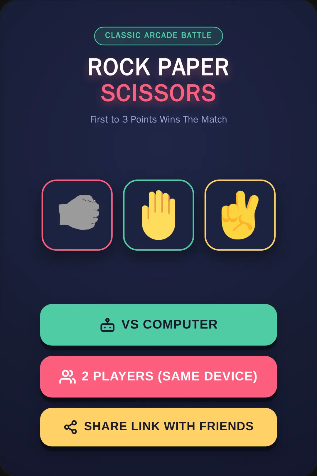 Rock Paper Scissors cover