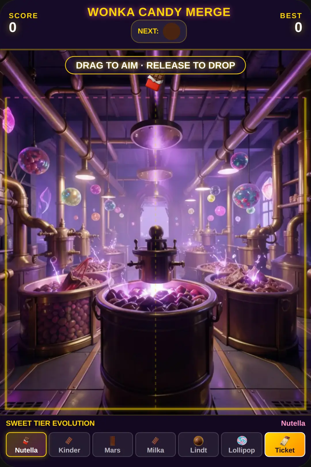 Wonka Chocolate Merge cover