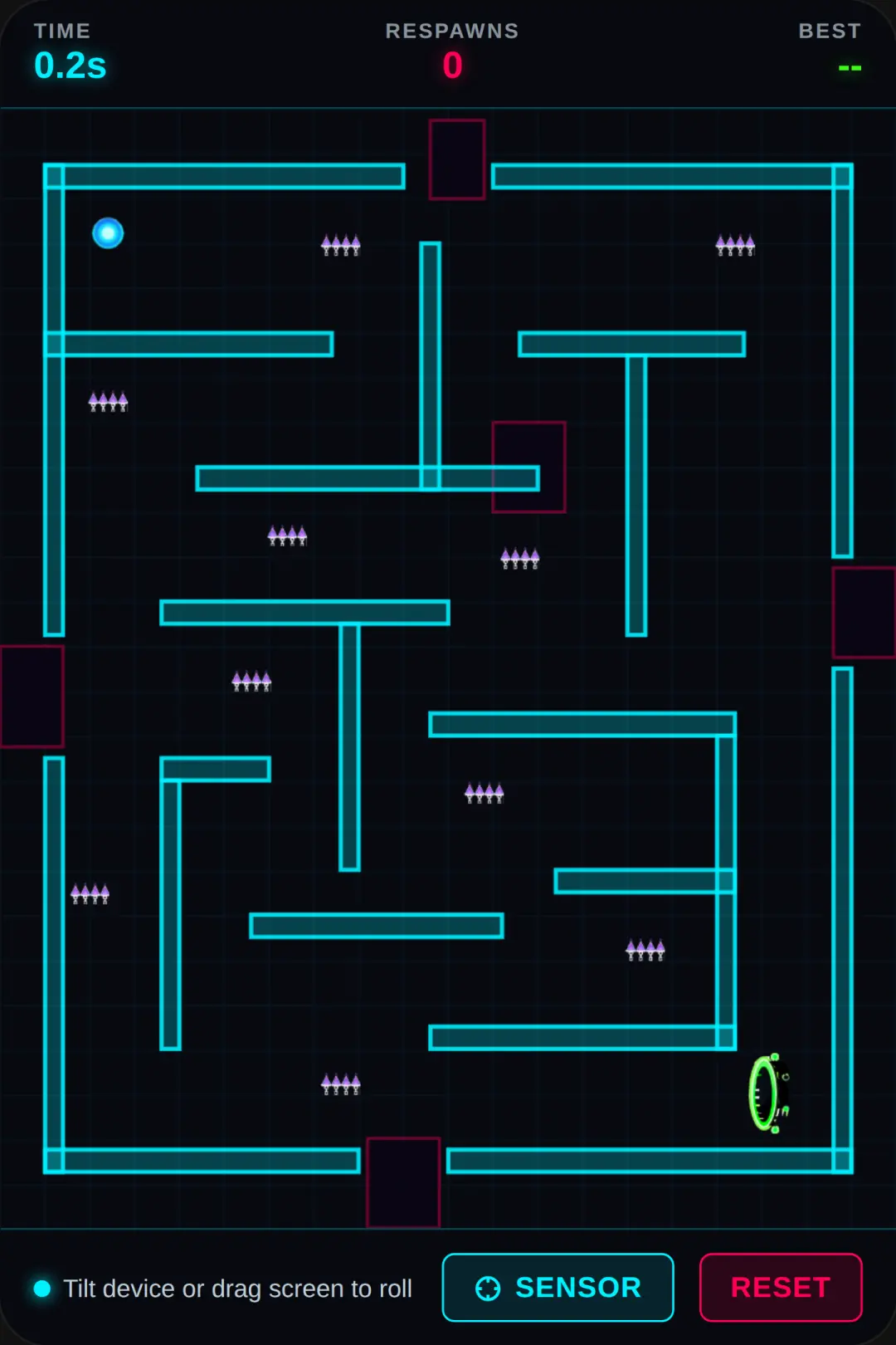 Neon Tilt Maze cover