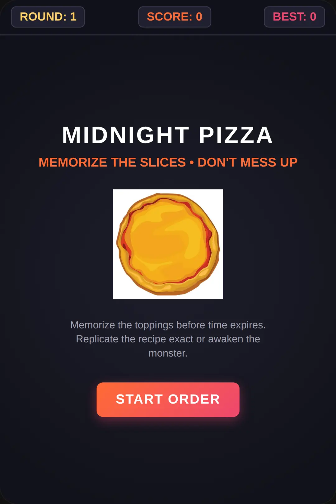 Midnight Pizza Nightmare cover