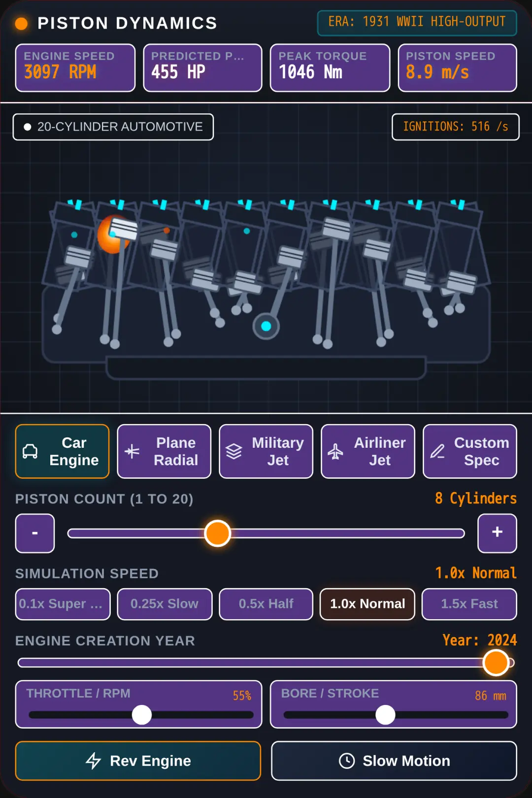 Piston Dynamics Simulator cover
