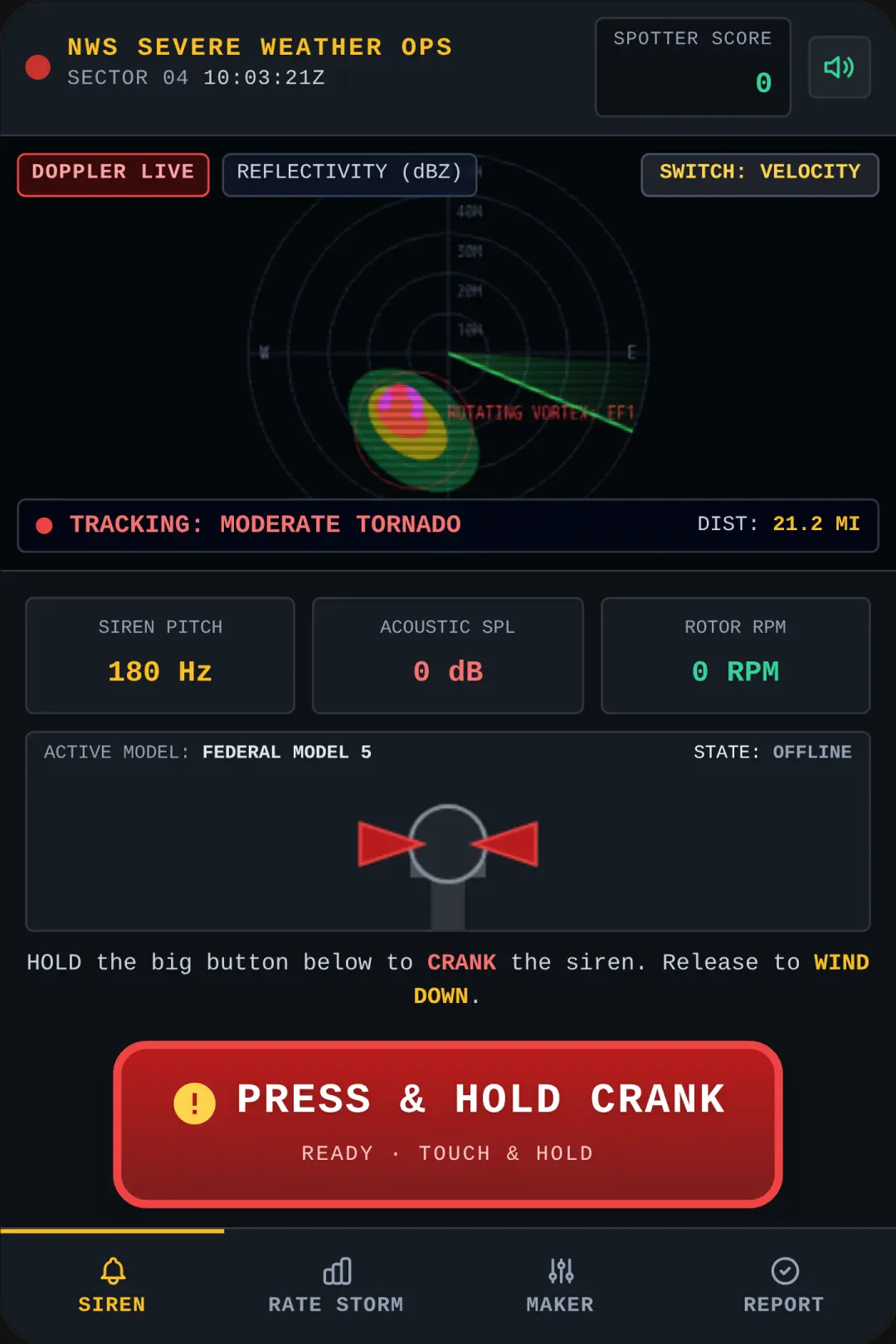 Tornado Siren Simulator cover
