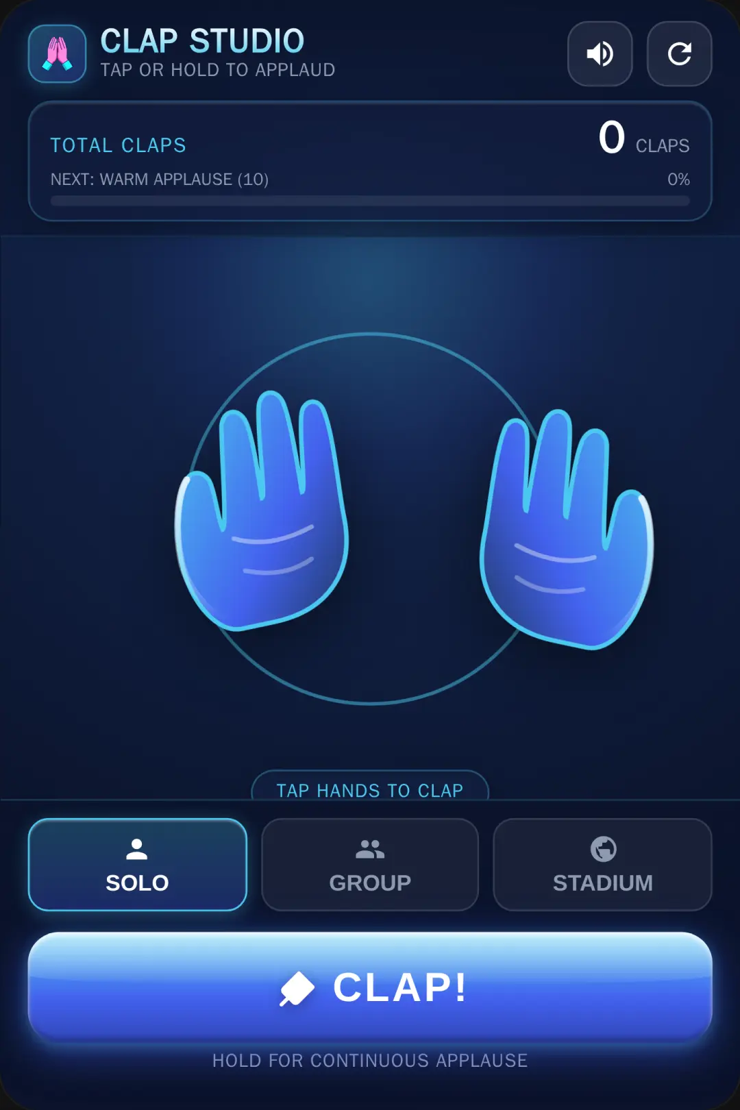Clap Studio - Clapping Sound App cover