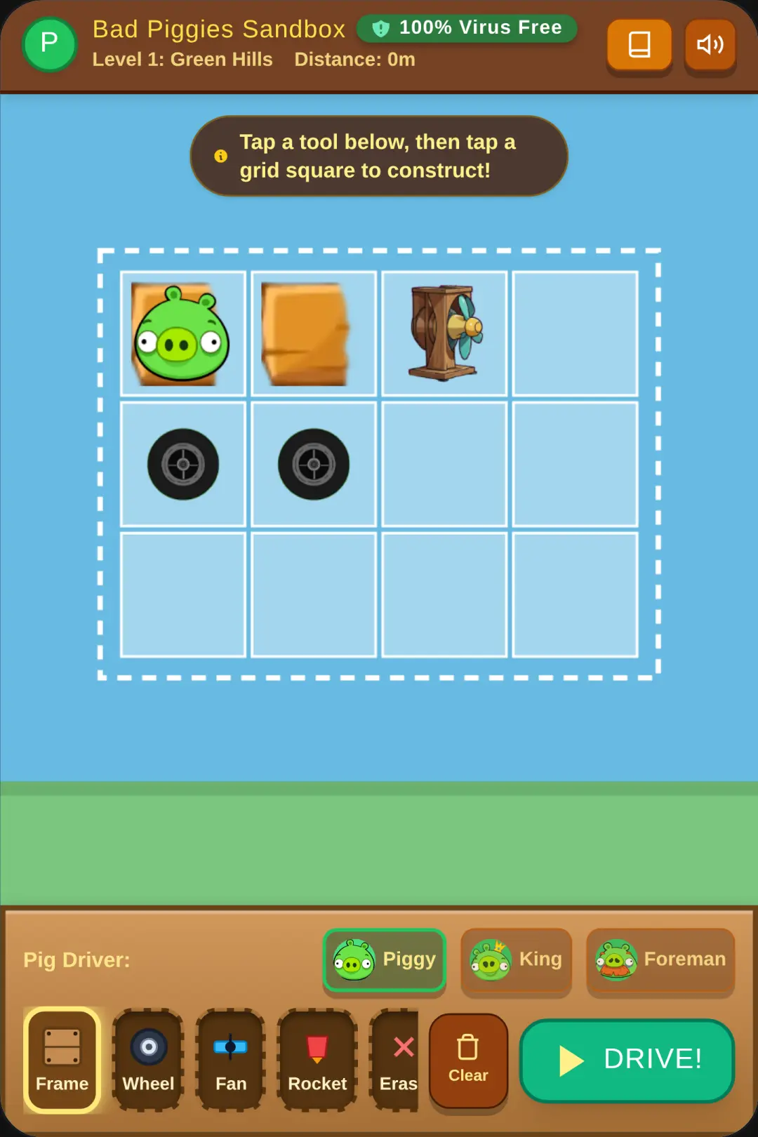 Bad Piggies Sandbox cover