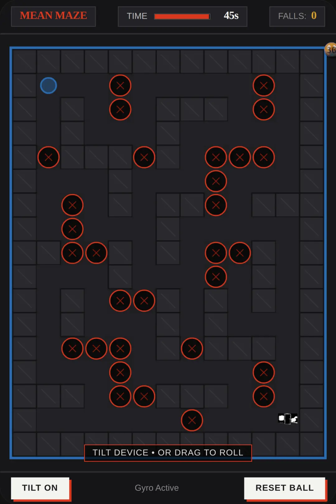 Mean Maze Tilt cover