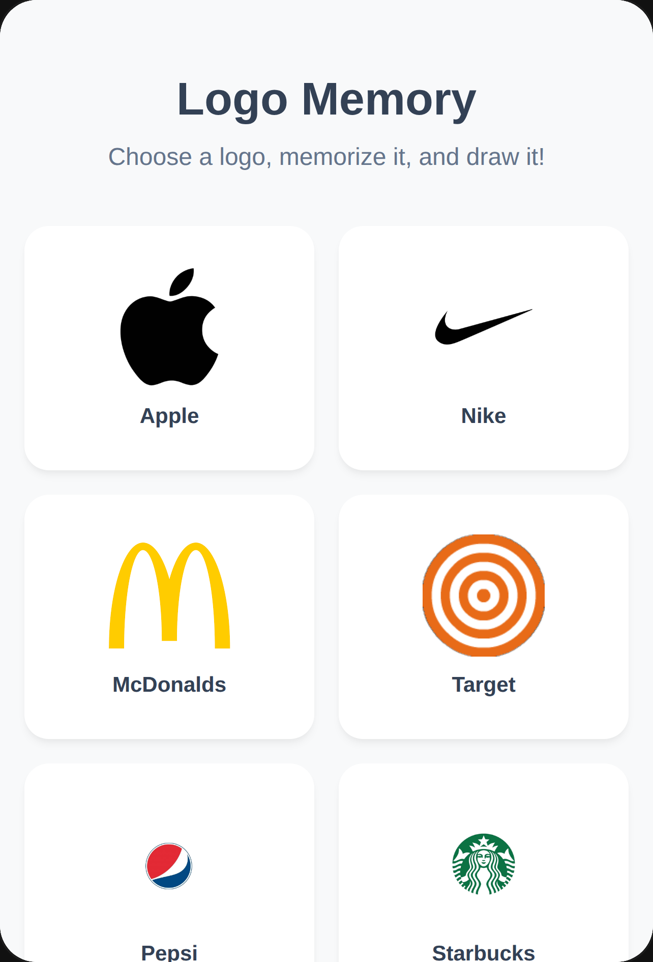 Logo Memory Matching cover