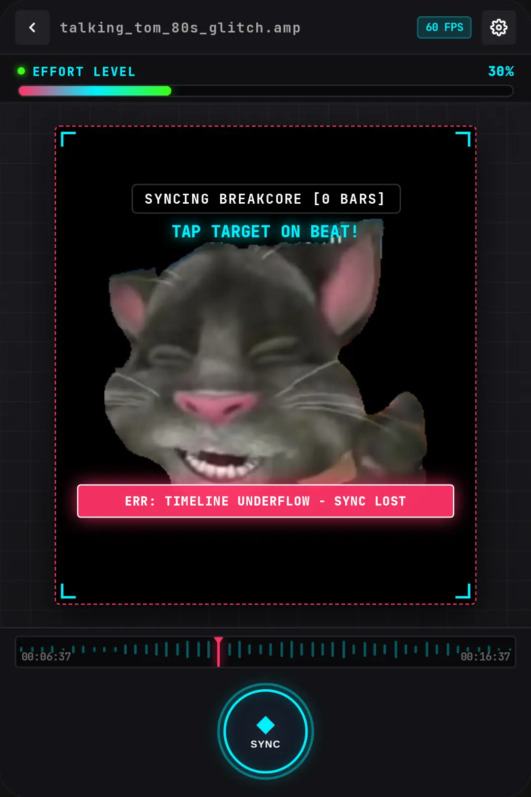 Tom's 80s Beat-Sync Edit cover